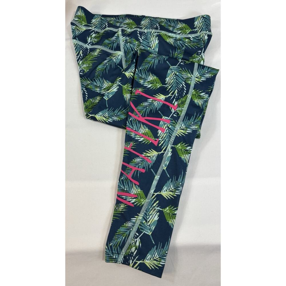 Rafiki CAT Print Women Leggings Outdoor Climbing Yoga Pants Sz 36 (small) Blue‎